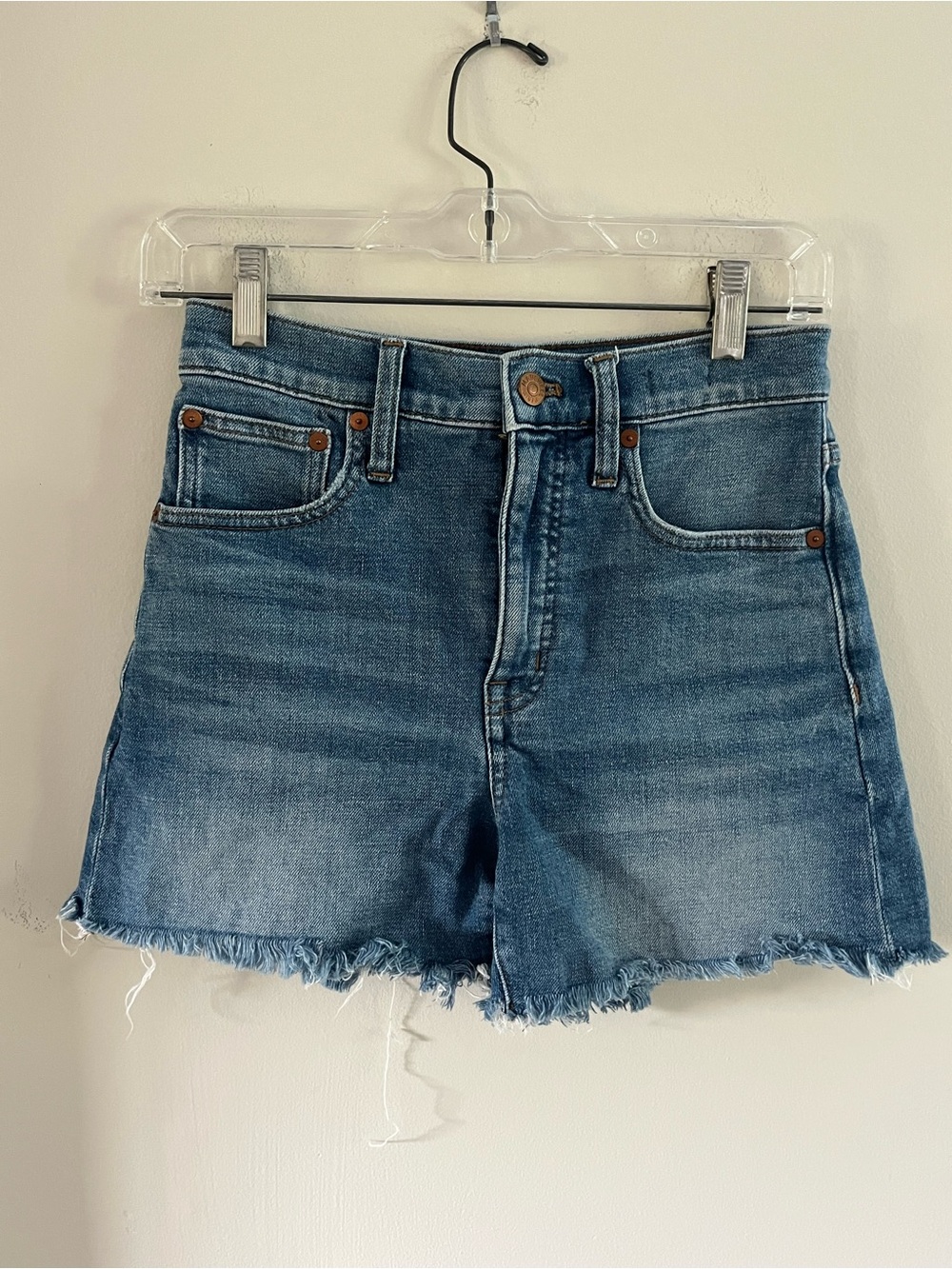 Madewell High Rise Denim Short